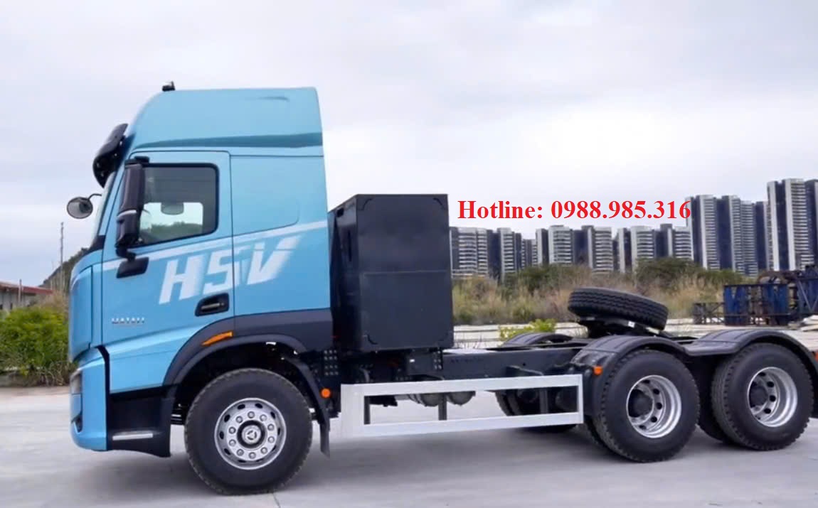 Xe đầu kéo điện chenglong 400kw
